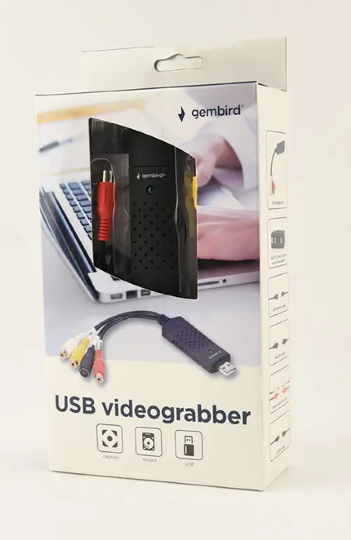 Convertor Grabber Audio Video 3x Rca S Video 4pini Usb Gembird Uvg 002
