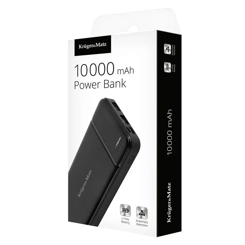 Power Bank 10000mah Li Poly Krugermatz Km0903