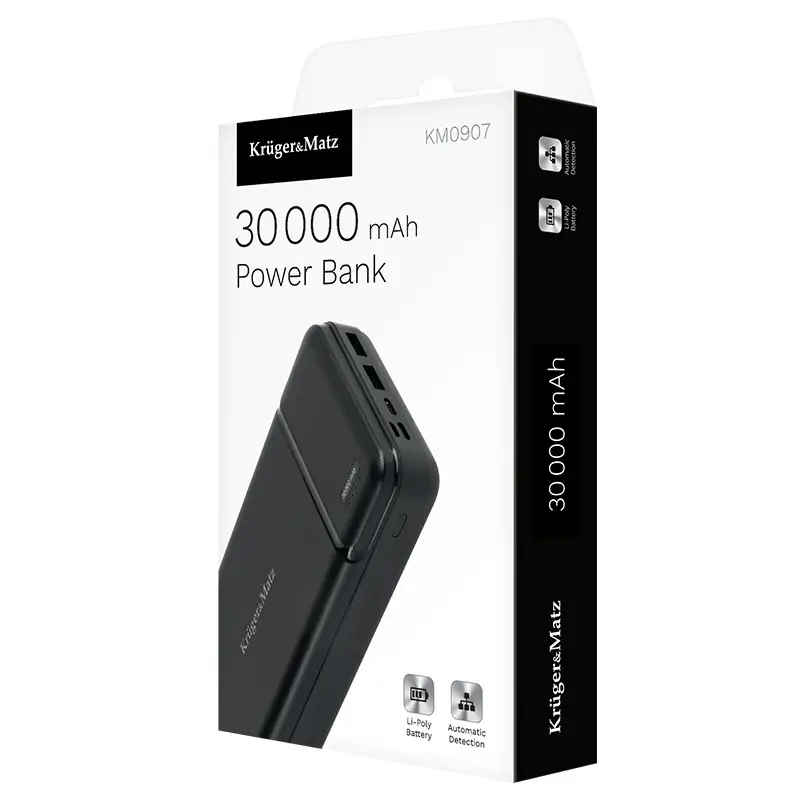 Power Bank 30000mah Li Poly Krugermatz Km0907