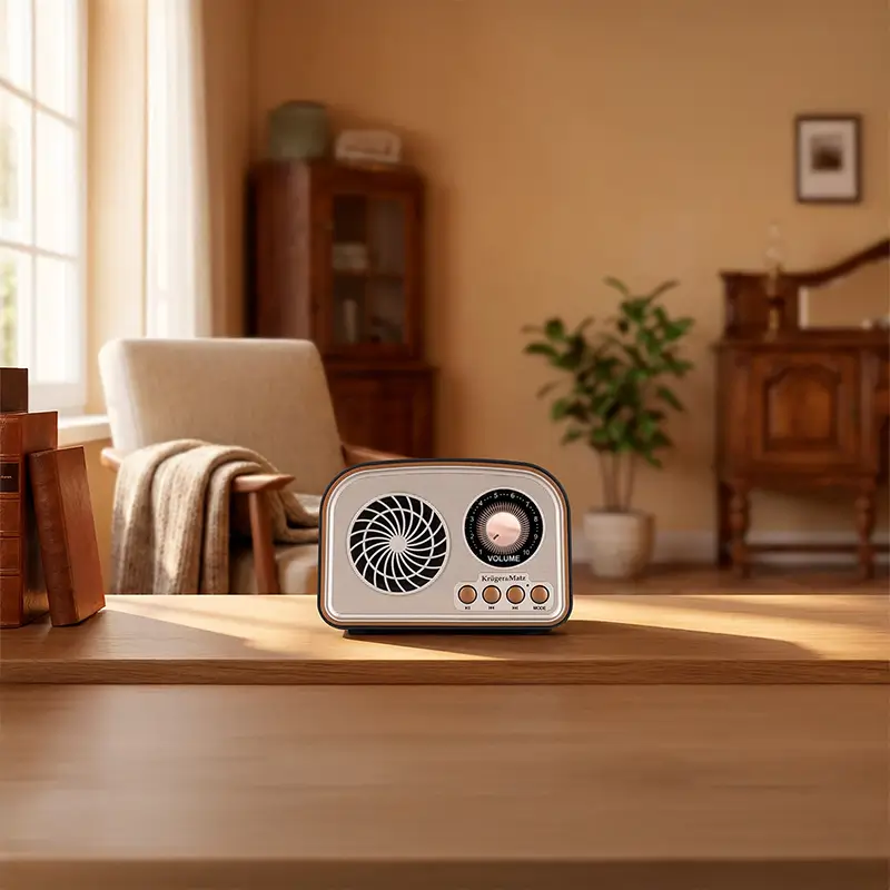 Radio Portabil Analog Am Fm Sw 5w 185x775x150mm Krugeratz Km0834