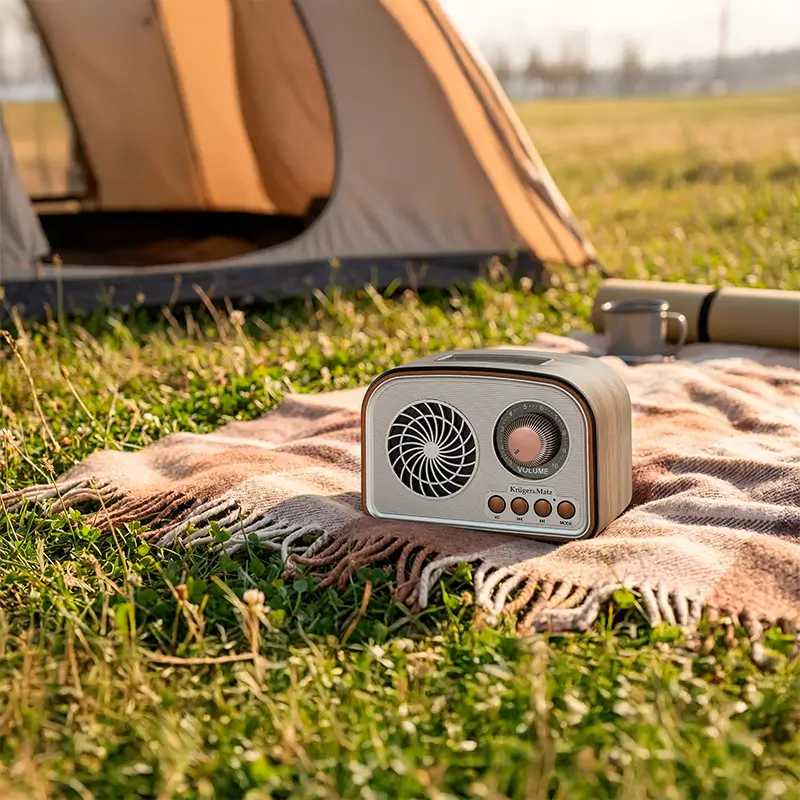 Radio Portabil Analog Am Fm Sw 5w 185x775x150mm Krugeratz Km0834
