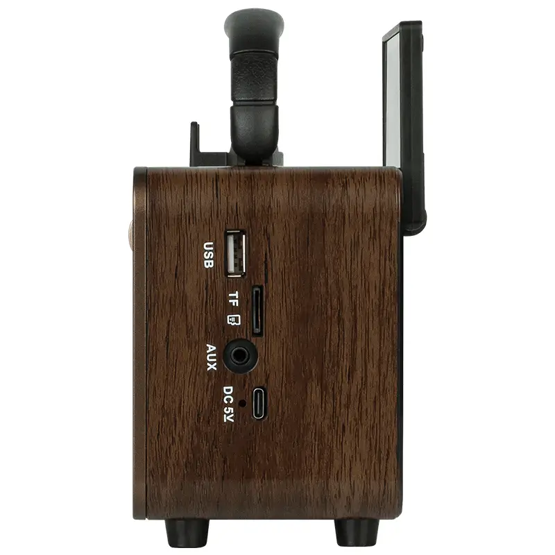 Radio Portabil Analog Solar Am Fm Sw 5w 166x875x130mm Krugeratz Km0832