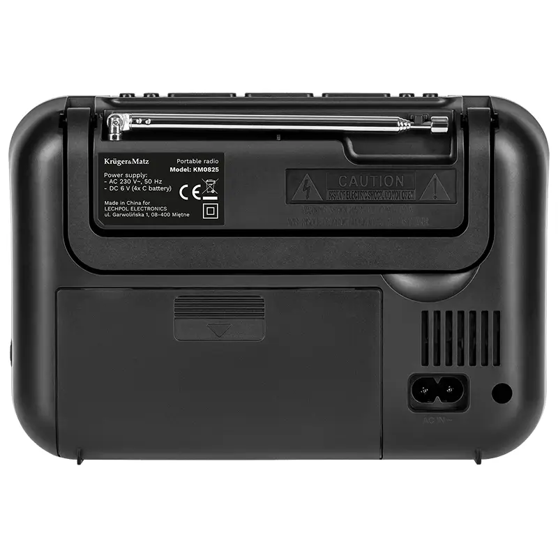 Radio Portabil Fm Am Ceas Alarma Krugermatz Km0825