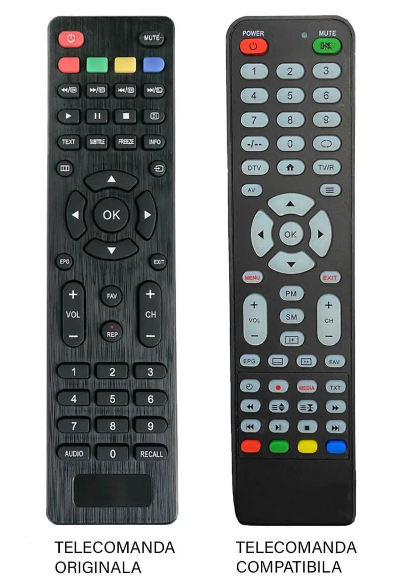 Telecomanda inlocuitoare compatibila pentru TV CABLETECH PIL0327 (674)