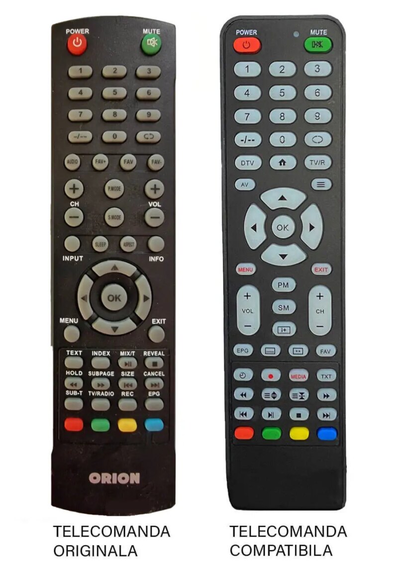 Telecomanda inlocuitoare compatibila pentru TV DenisNetwork DT48S2 (671)