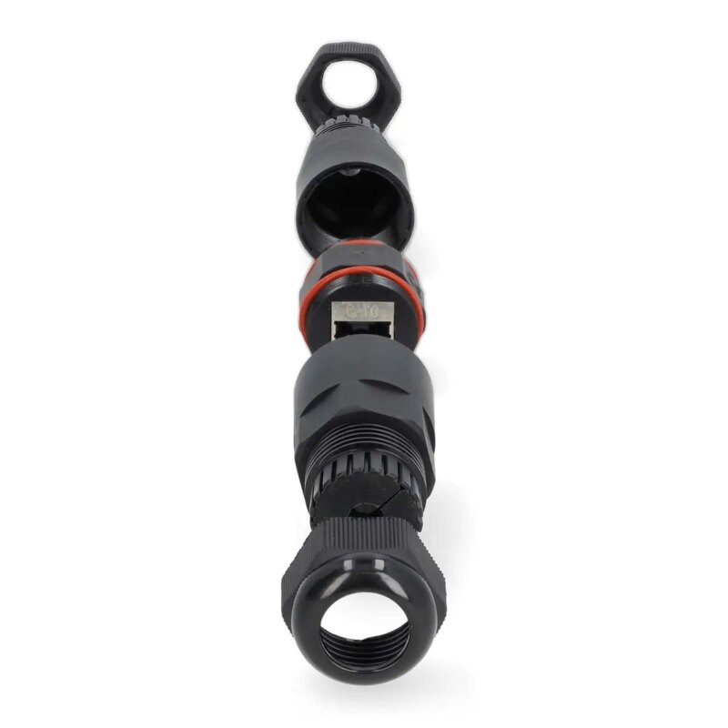 Adaptor Cuplaj De Exterior Cat6 Rj45 Mama Mama Ftp Nedis Ccgb89850bk