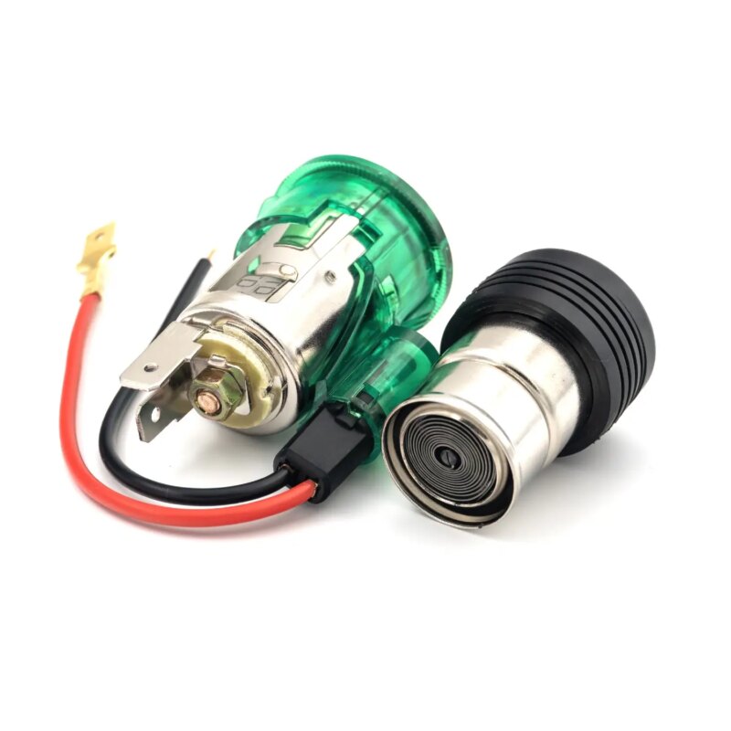 Kit Priza Bricheta Mama Auto 12v 15a Carguard Usc007