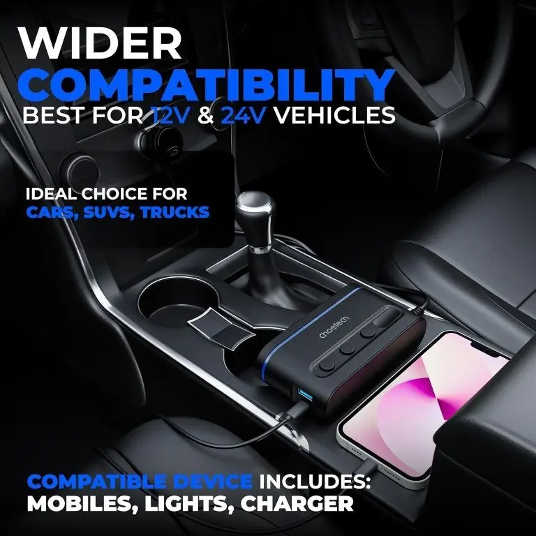 Multiplicator Bricheta Auto Choetech Tc0021 3 Iesiri 2x Usb C Pd 30w 1x Usb A Qc30 18w