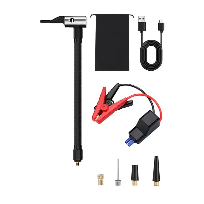 Power Bank 8000mah Car Jump Starter 800a Si Compresor Anvelope Platinet Pmpbtpm