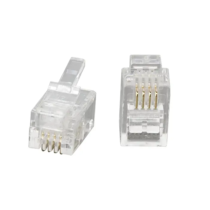 Set 10buc Mufe Telefon 4p4c Rj10 Mnc 05217 10