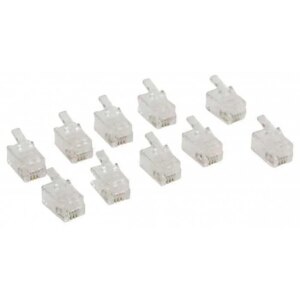 Set 10buc mufe telefon 4P4C RJ10 M`N`C 05217-10