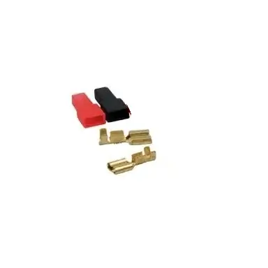 Set Papuci Electrici Izolati Mama 63x08mm 2buc Rosu Si Negru Gbc 18389150 2