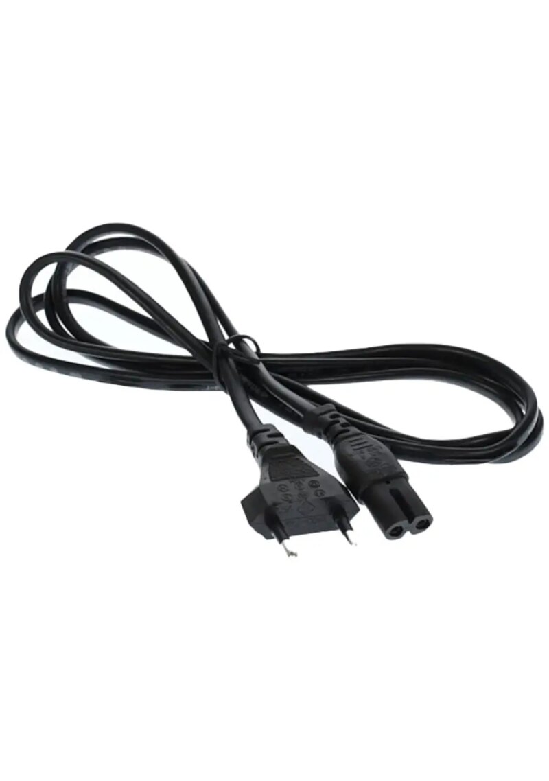 Cablu alimentare radio 2pini Euro 1.8m 2x0.75mm negru (300)