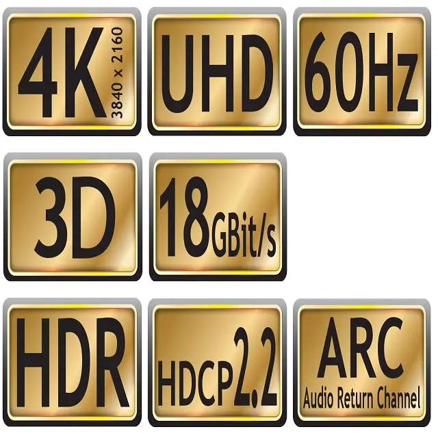 Cablu Hdmi V20 Active Optical Aoc 20m 4k 60hz Arc Ethernet Cu Fibra Optica 45mm