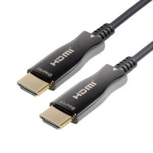 Cablu HDMI v2.0 Active Optical AOC 30m 4K 60Hz ARC Ethernet cu fibra optica 4.5mm