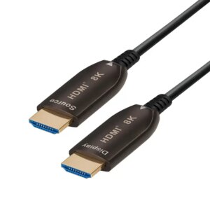 Cablu HDMI v2.0 Active Optical AOC 30m 8K 60Hz ARC Ethernet cu fibra optica 4.8mm