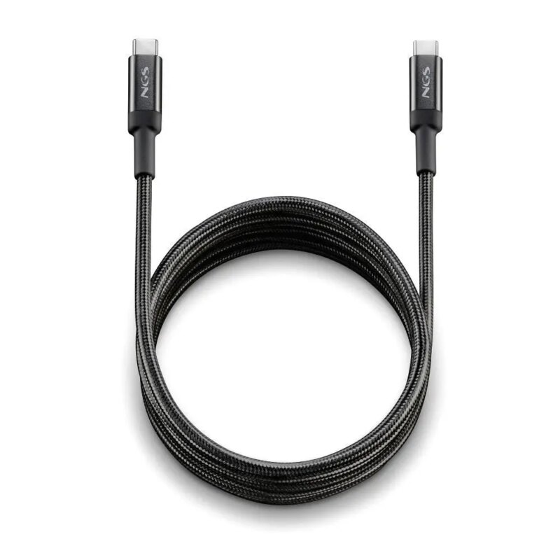 Cablu Usb C Usb C Ngs Knot 100w 2 2m 100w Negru