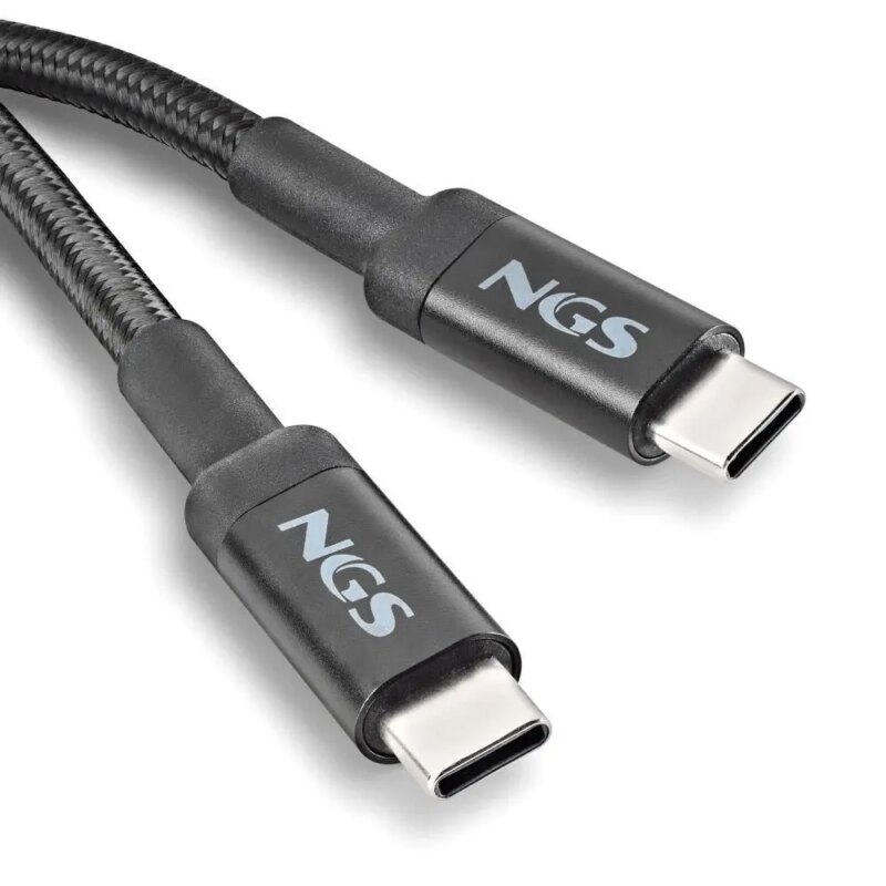 Cablu Usb C Usb C Ngs Knot 100w 2 2m 100w Negru