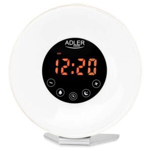 Ceas desteptator cu alarma /FM RADIO luminozitate 4 nivele ALDER AD1916
