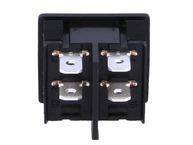 Comutator Cu Retinere 2 Pozitii On Off 6a 250vac 22x196 Mm Negru Sci R13 33a 02 Bb 2d