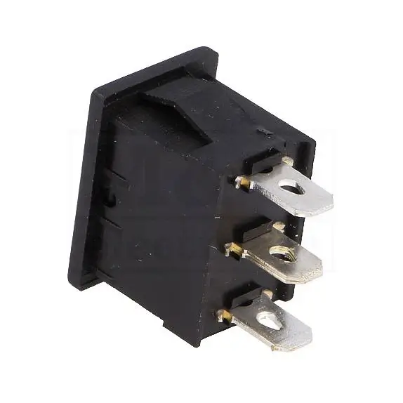 Comutator Fara Retinere 3 Pozitii On Off On 3a 250vac 188x129x134mm Negru Ninigi Rsm1232c0bk