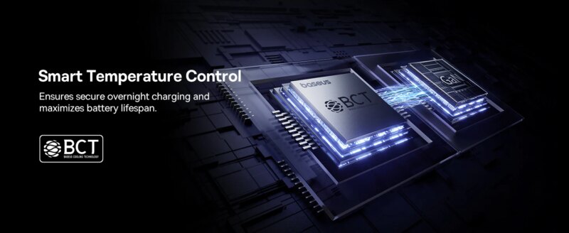 Incarcator Retea Baseus Enerfill Fe11 Quick Charge 100w 2x Usb Type C 1x Usb Alb P10182102213 00