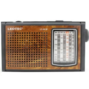 Radio portabil 7 benzi Retro elegant aspect lemn LEOTEC LT-33LW (691)