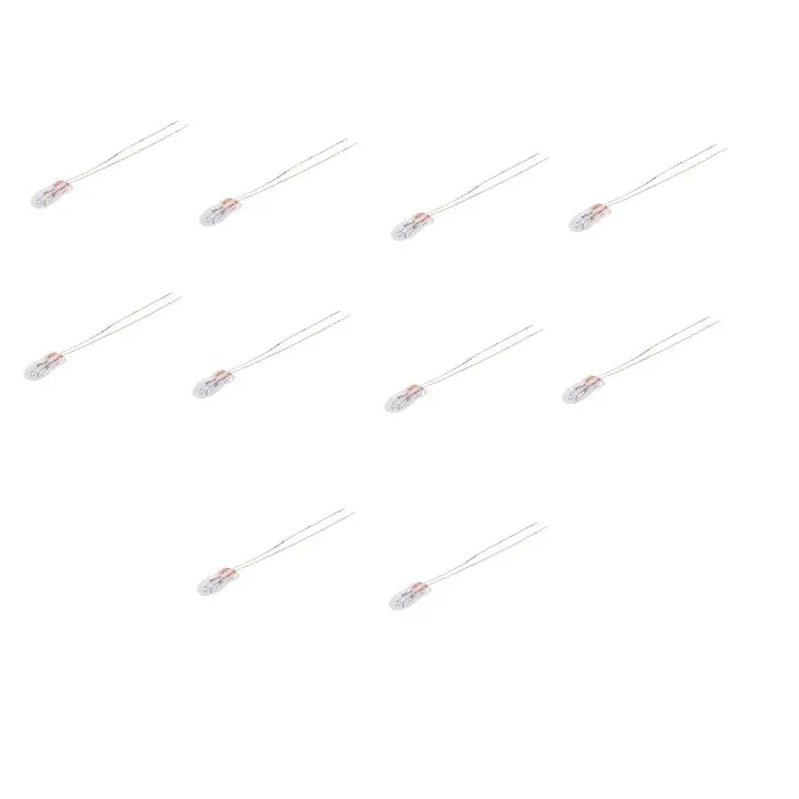 Set 10 Becuri T1 1 4 Mini Incandescent 14v 40ma 056w 2700k 117x414 Mm Cu Fire 254 Mm Goobay 9419 10