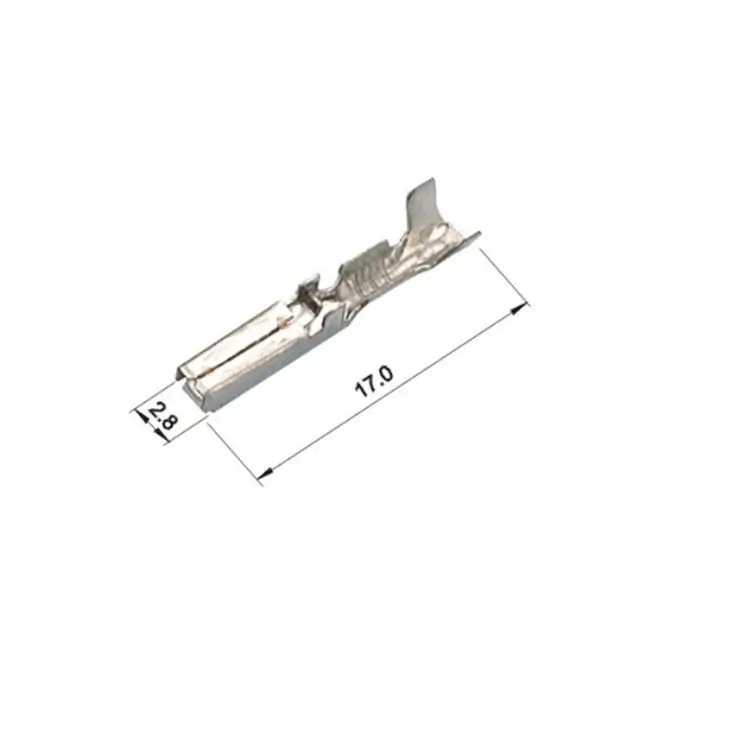 Set 20 Papuci Pin Mama Cositoriti 075 15 Mm2 20awg 16awg Pentru Superseal 15 Te Connectivity 282110 20