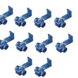 Set 50 conectori rapizi cabluri 1.5-2.5 mm albastru Goobay 17015-50