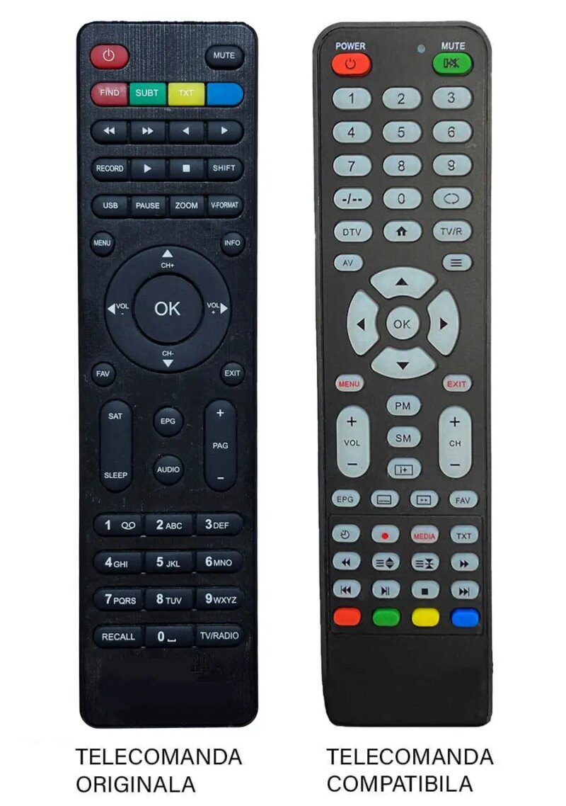 Telecomanda inlocuitoare compatibila receptor Alma S-2110 (677)