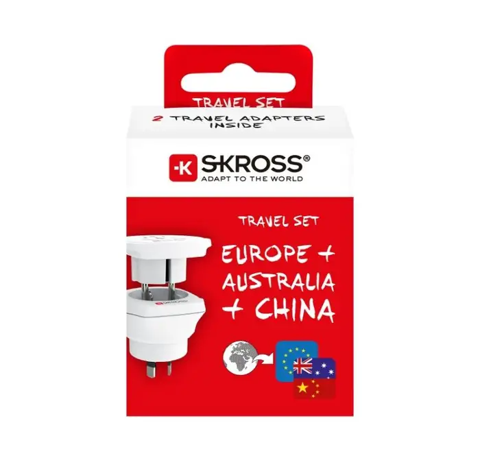 Adaptor Skross 1500210 E 2in1 Priza Universal La Australia China