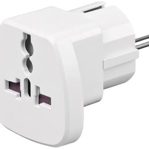 Adaptor Universal la CEE 7/7 alb 3680W 16A nu converteste tensiunea