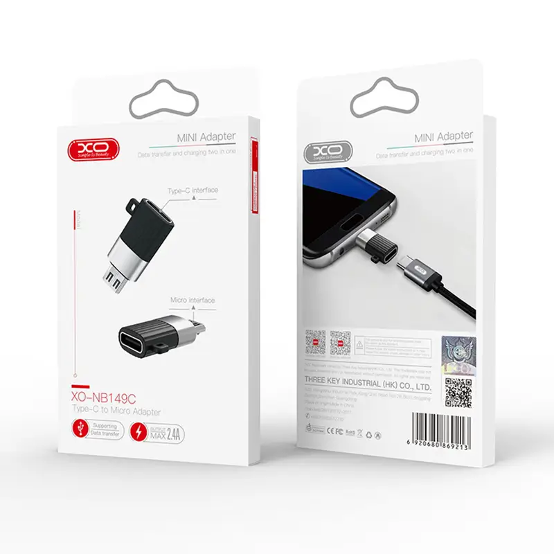 Adaptor Usb Type C Mama Micro Usb Tata Xo Nb149c