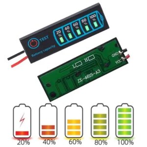 Afisaj /indicator nivel incarcare BMS 1S - 8S /DC 5V-30V