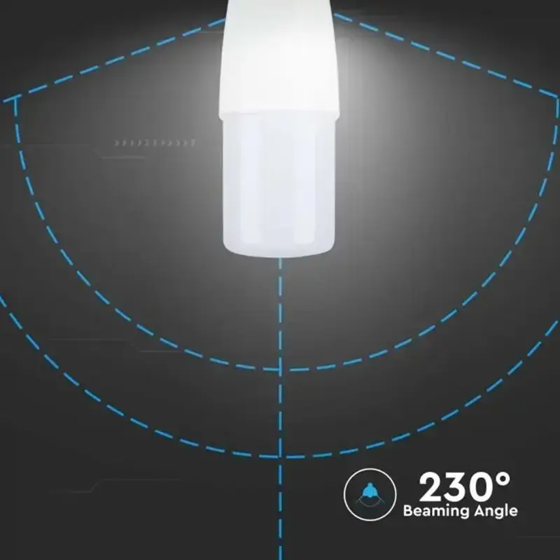 Bec Led T37 E14 75w 6500k Alb Rece V Tac Sku 24032