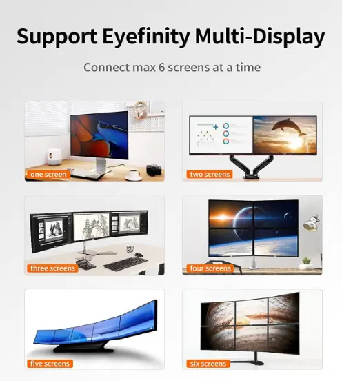 Cablu Activ Displayport La Hdmi 5m V12 Uhd 4k 60hz Uhd 3840x2160p