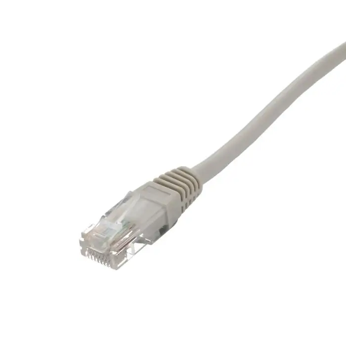 Cablu de retea UTP Well Cat5e RJ45-RJ45 patch cord 2m gri UTP-0008-2GY-WL
