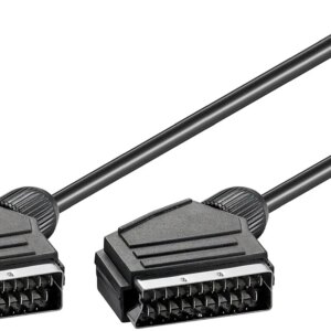 Cablu Euro SCART 21 pini - Euro SCART 21 pini 1.5m Goobay 11702