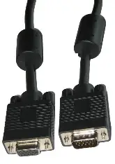 Cablu SVGA prelungitor mama-tata 1.5m dublu ecranat Cabletech KPO3711-1.5