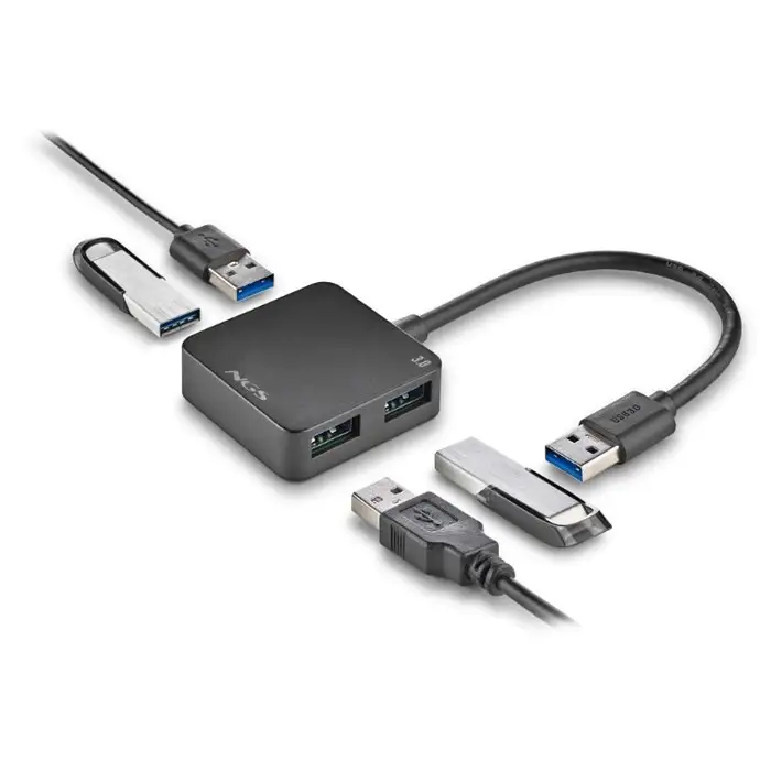 Hub Usb 30 4 Porturi 5gbps Ngs Ihub 30 Tiny Compact Portabil