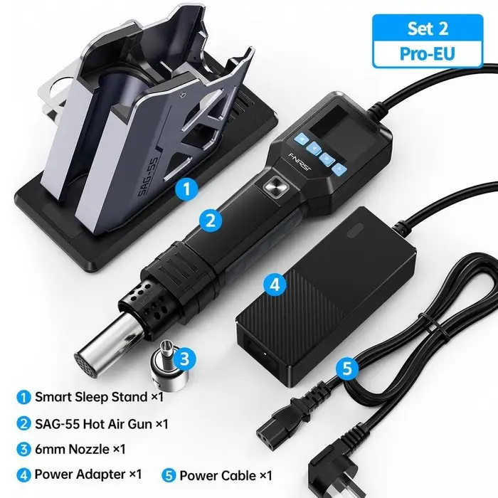 Pistol Cu Aer Cald Pentru Dezlipit 550w Fnirsi Sag 55 H