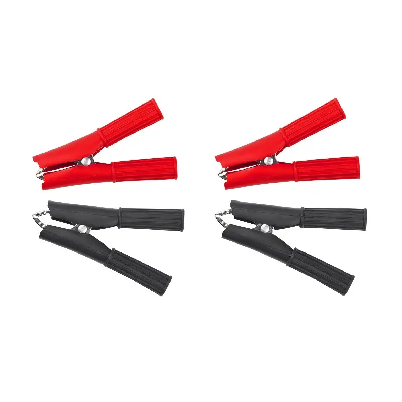 Set 4 crocodili izolati max. 30A (2x rosu + 2x negru) Cabletech KRO0398-4