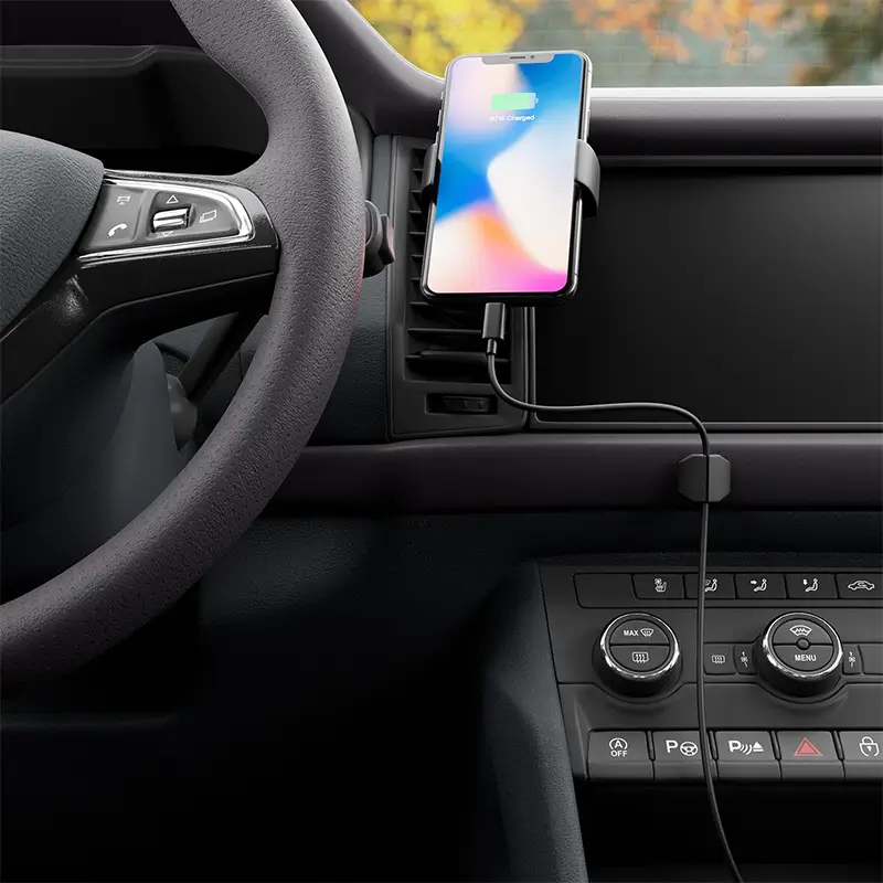 Set 5 Organizatoare Cabluri Cu Adeziv Negre Mk5540 Deleycon