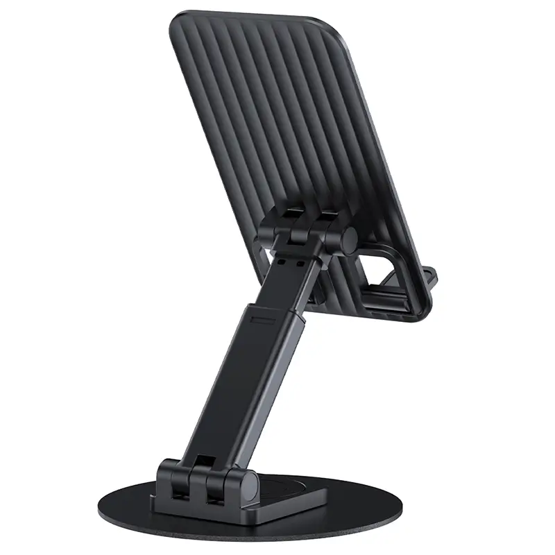 Suport Birou Rotativ 360 Grade Pentru Telefon Negru Bwoo Zj132