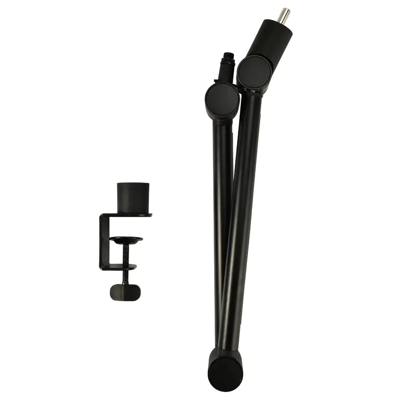 Suport Profesional Cu Brat 94cm Proarm 2 Pentru Microfoane Cu Adaptor 3 8 La 5 8 Montabil Pe Masa