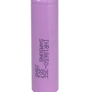 Acumulator 18650 SAMSUNG LI-ION 3450mAh 8A cu terminale in Z INR18650-35E-Z