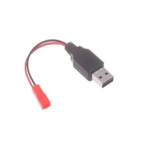 Cablu USB A la JST 2pin rosu mama 10cm USBA/JST2PIN