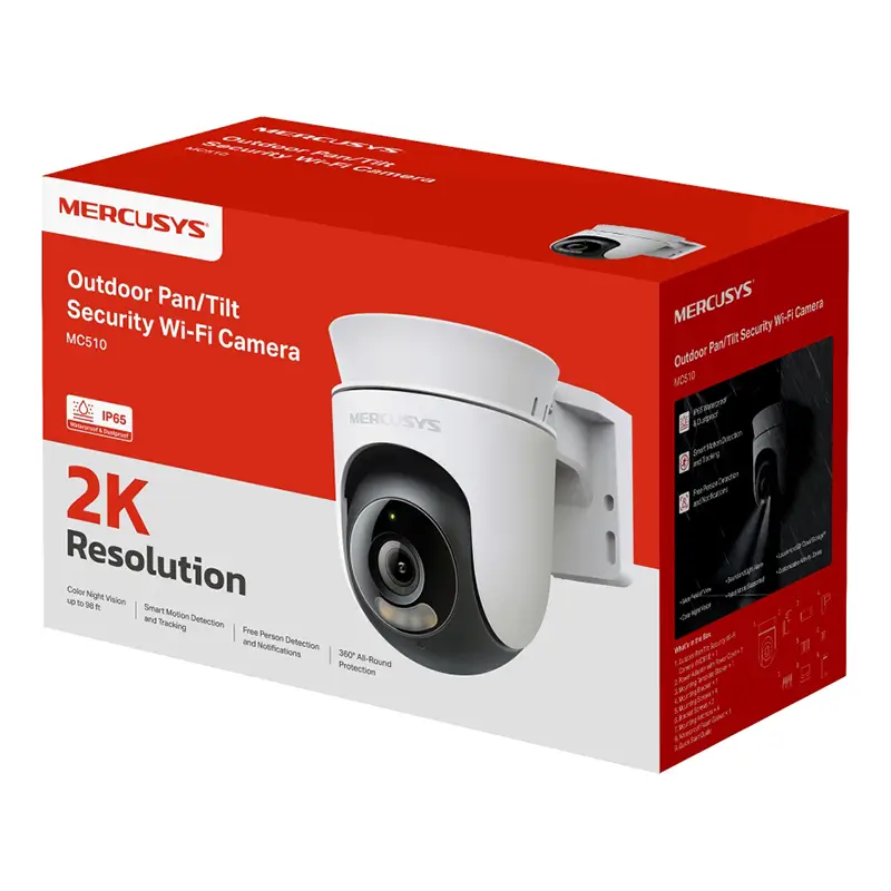 camera wifi exterior ip65 3mp 2k mc510 mercusys mrs0013 1