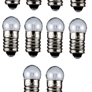 Set 10 becuri E10 12V 100mA glob Goobay 9592-10